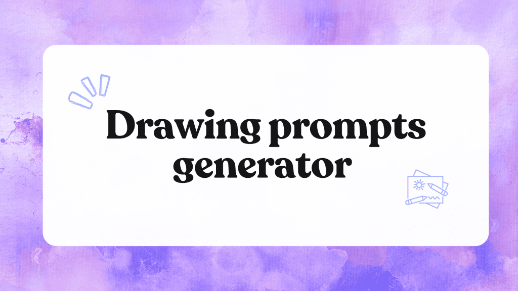 drawing prompts generator
