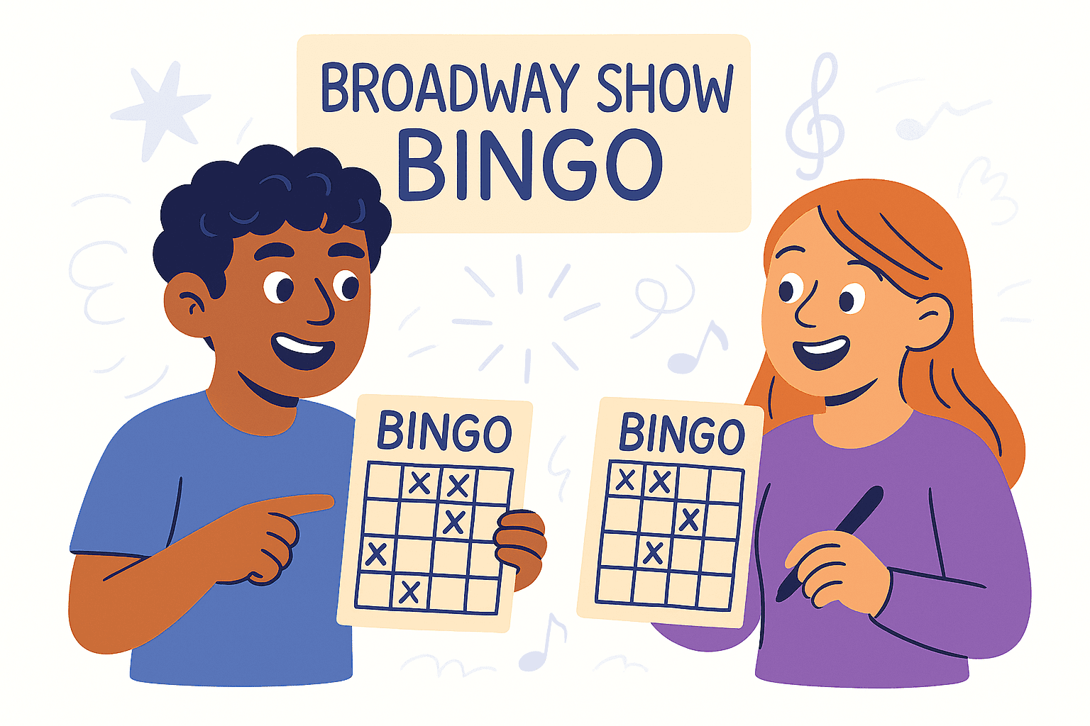 broadway show bingo