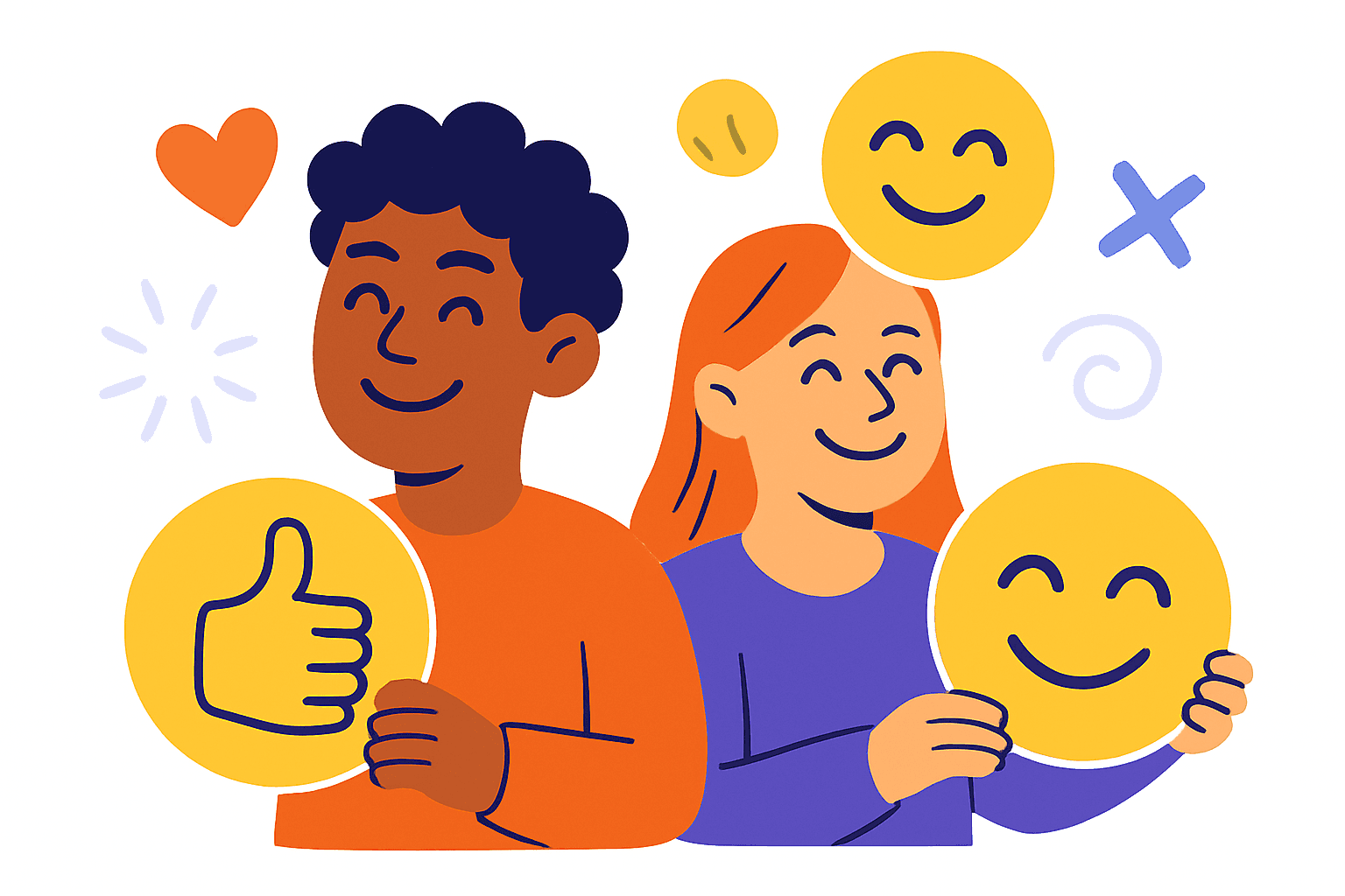 characters and emojis